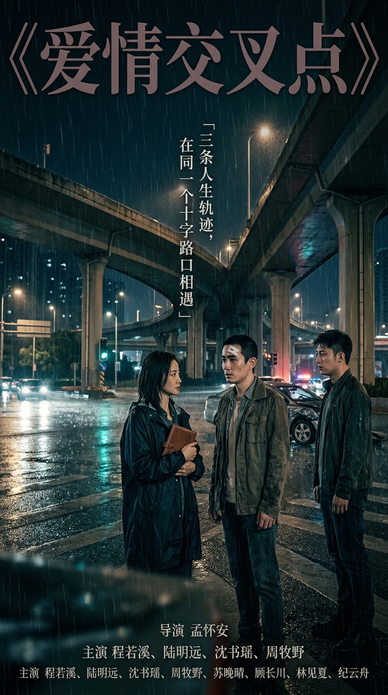 《爱情交叉点》主视觉海报